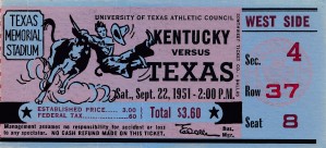 1951 Kentucky vs. Texas
